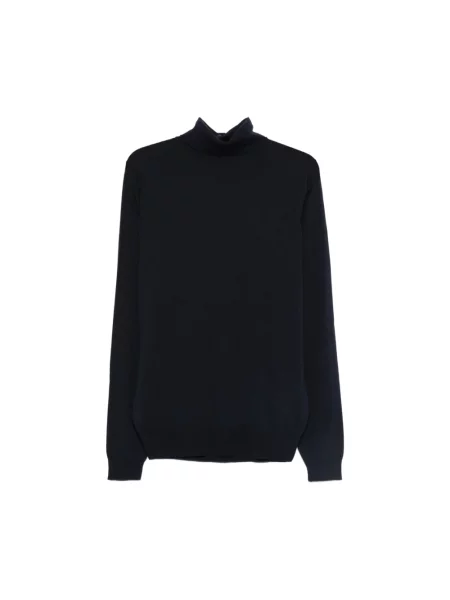 Sweter John Smedley wełniany niebieski