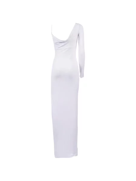 Rochie Elisabetta Franchi din jerseu alb