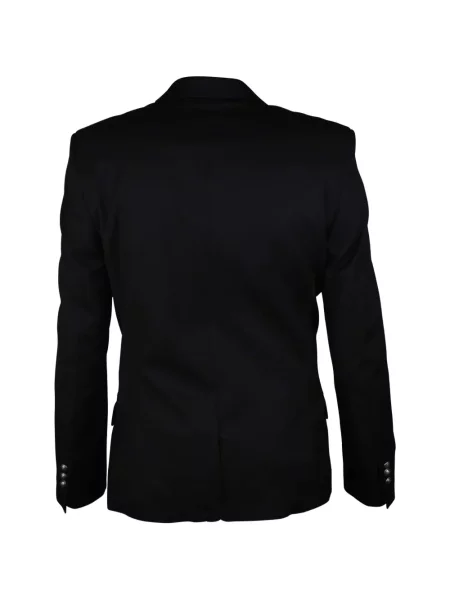 Sacou Balmain cu două rânduri de nasturi negru