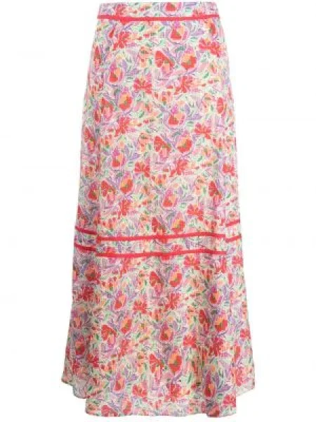 Grafic fustă Ba&sh cu imagine