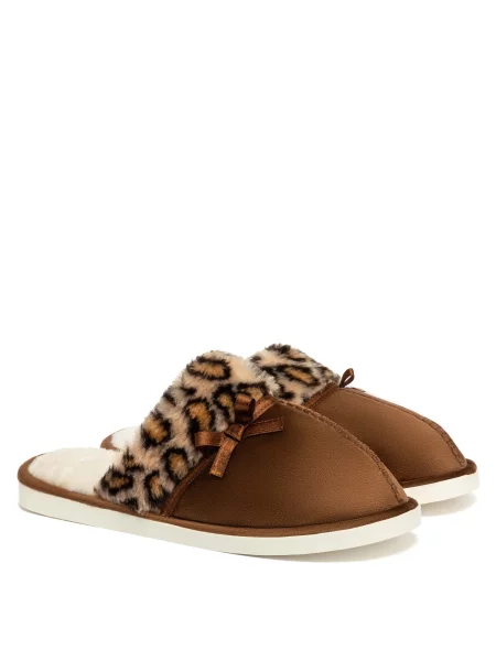 Oldcom ­ Тапки коричневі