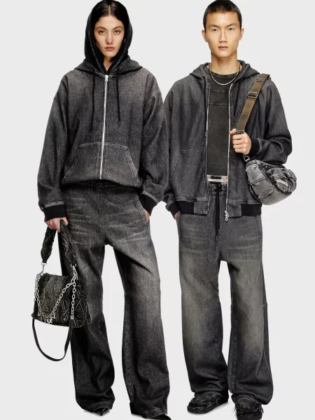 Дитяче худі Diesel чорне