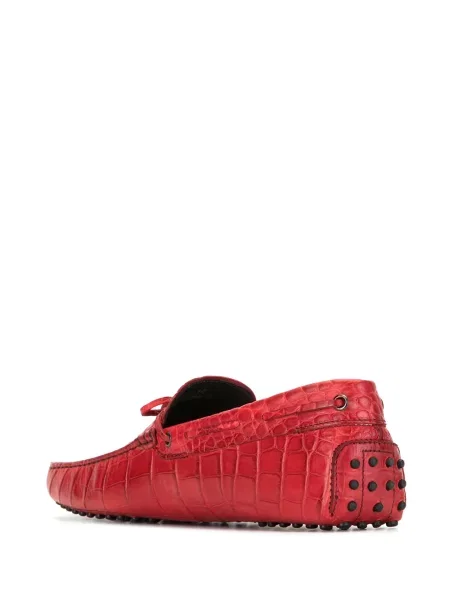 Pantofi loafer Tod's roșu