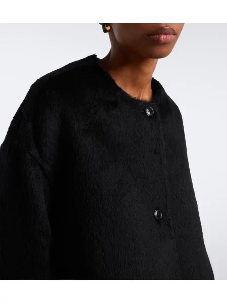 Palton Loulou De Saison de lână negru