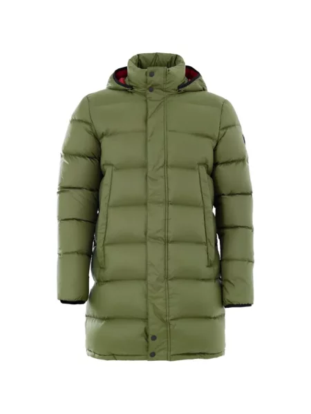 Geacă Moose Knuckles cu glugă verde