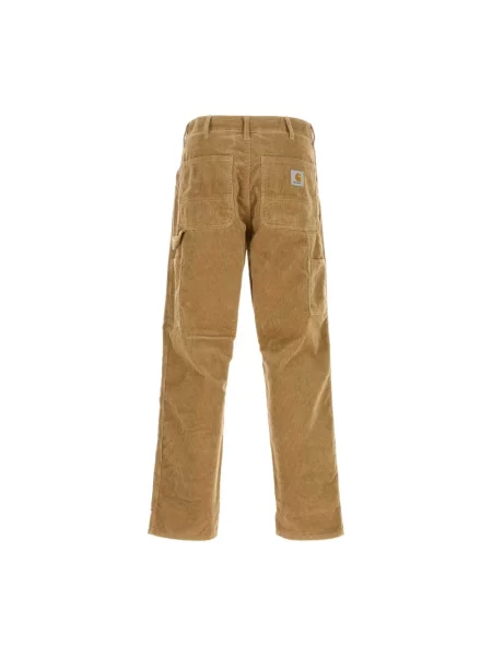 Carhartt WIP Single Knee Pant Peanut Mężczyźni Spodnie Carhartt WIP Jasnobrązowy Size: beżowe