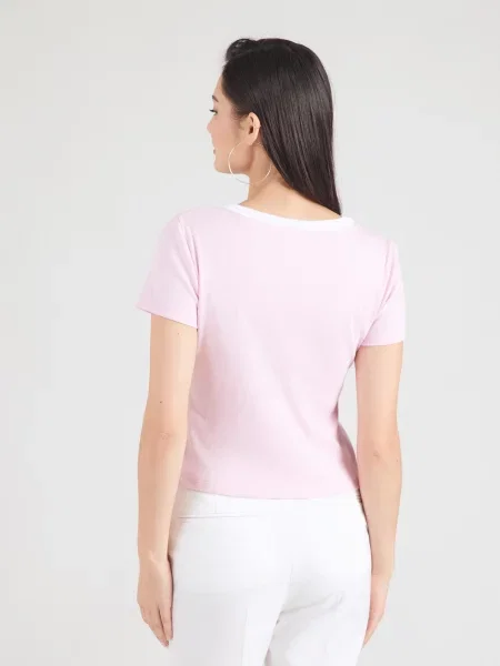 GAP Tricou rosé / argintiu alb