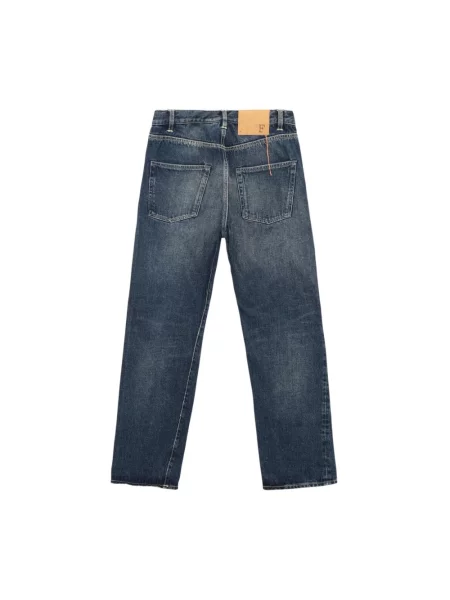 Jeansy straight leg Fortela niebieskie