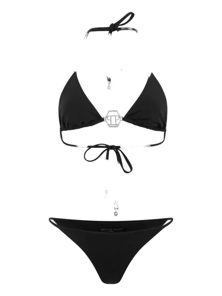 Bikini Philipp Plein cu autograf negru