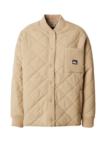 Quiksilver Geacă Shining Quilted bej