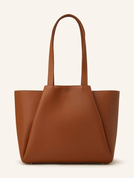 Kaai Shopper Midi Pyramid koňaková