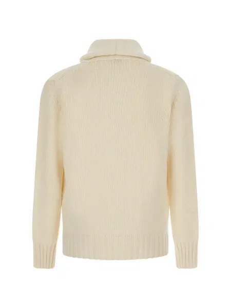 Gulerat cardigan Kangra alb