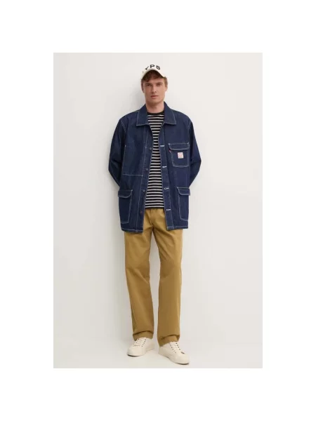 Levi's jeansy beżowe