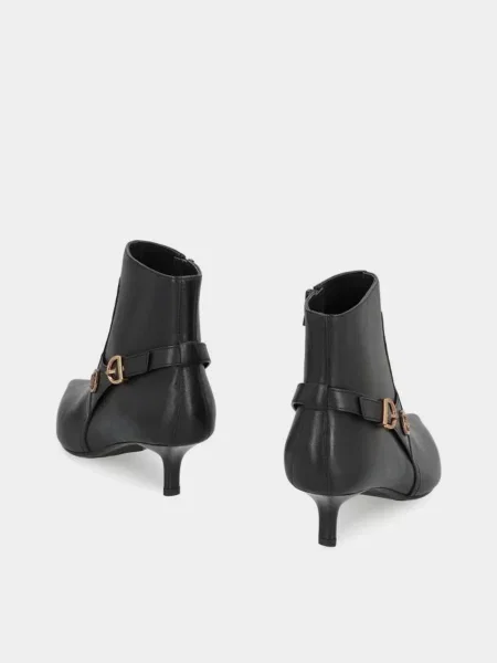 Кожаные сапоги Pinko черные