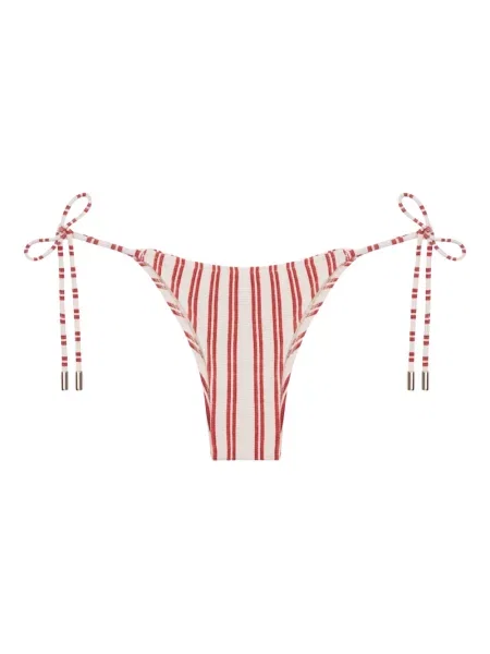 Bikini Lenny Niemeyer w paski wiązane białe