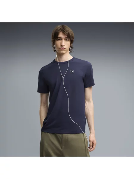 PUMA MÄ™ska koszulka Essentials Elevated Akcesoria S niebieski
