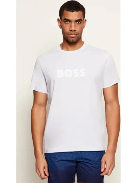 BOSS BLACK Tricou RN | regular fit negru