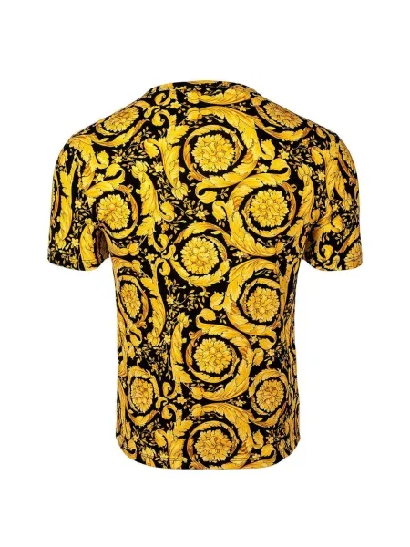 VERSACE Póló sárga fekete