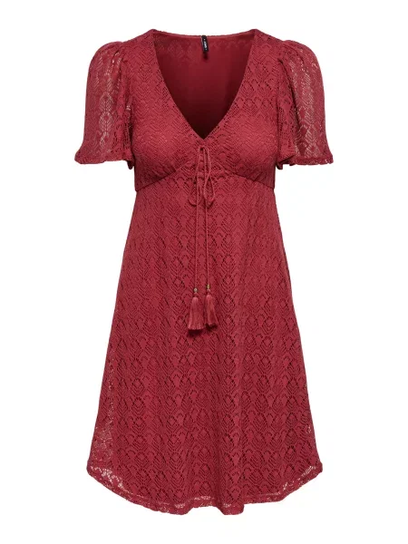 ONLY Rochie ONLDANA vin roșu