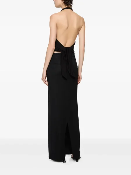 Fusta maxi Paris Georgia negru