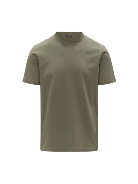 Koszulka sportowa K-way z dżerseju zielona