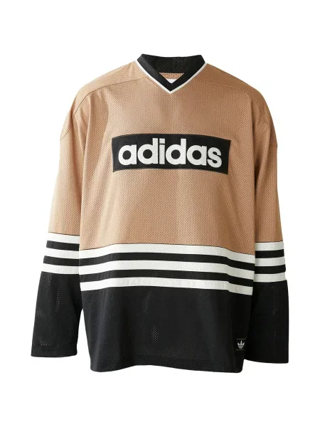 ADIDAS ORIGINALS Tričko HCKY kapučíno / čierna / biela béžová