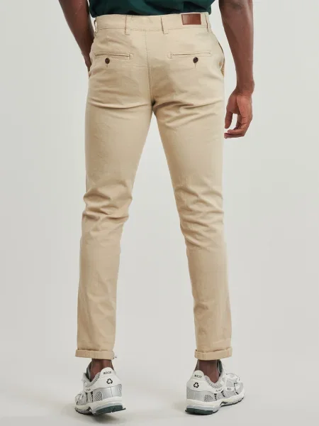 Nohavice Jack & Jones béžová