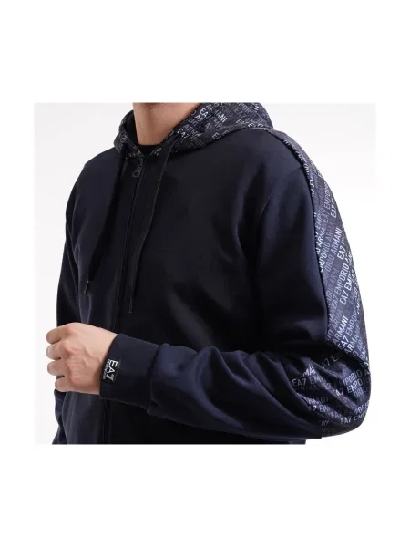 Geacă Emporio Armani albastru