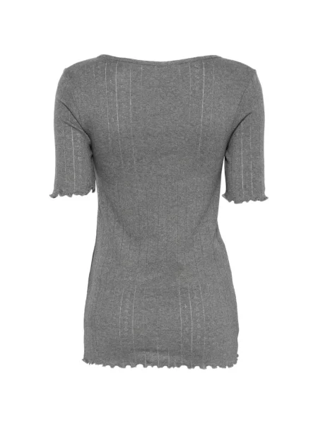 Tricou Skall Studio cu decolteu rotund gri