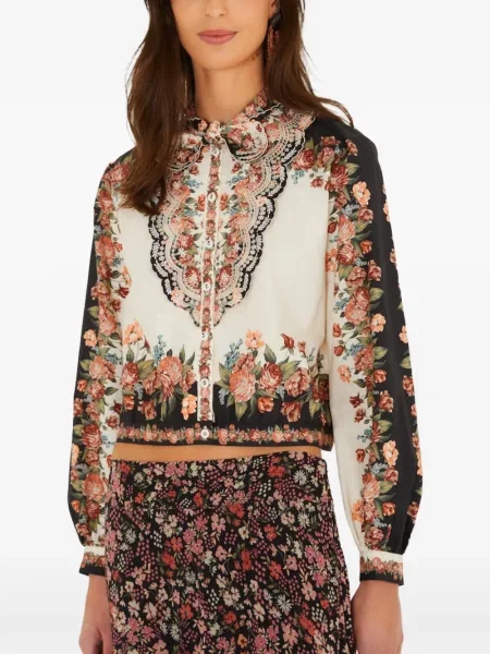 Cămașă Farm Rio cu model floral cu imagine