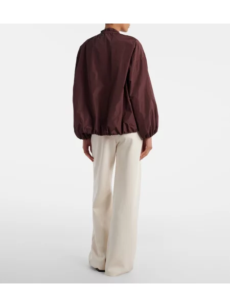 Pantaloni sport 's Max Mara din jerseu alb