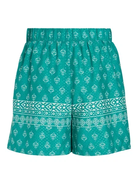 VILA Pantaloni Atnia verde jad alb