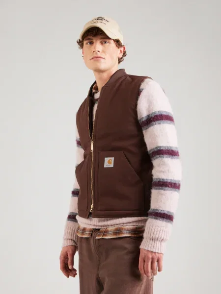 Carhartt WIP Vestă Classic ciocolatiu