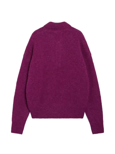 Tricou polo Ami Paris violet