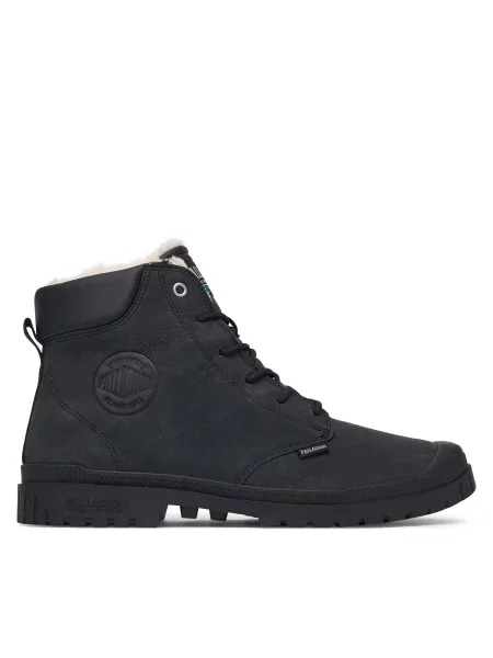 Trappers Palladium Cuff Lth Wp Wl negru