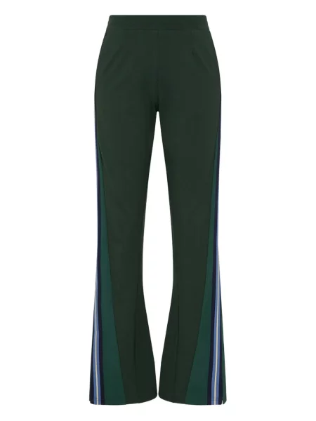 Pantaloni The Upside cu dungi verde