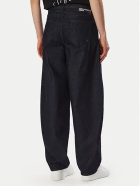 Karl Lagerfeld Jeans Džinsai Tamsiai Boyfriend Fit mėlyna
