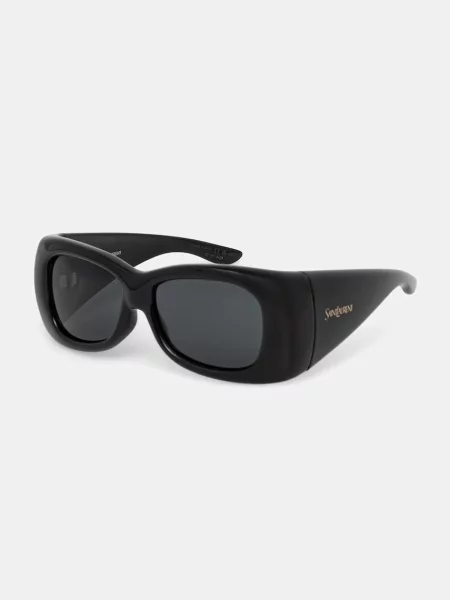 Saint Laurent ochelari de soare pătrați pentru femei HOWL negru