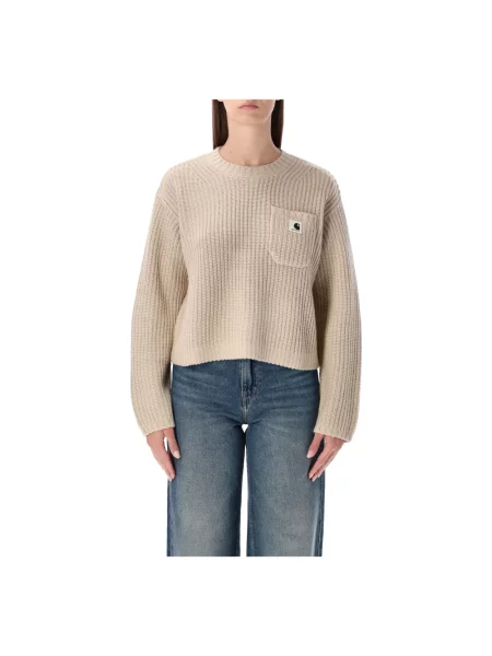 Sweter Carhartt Wip beżowy