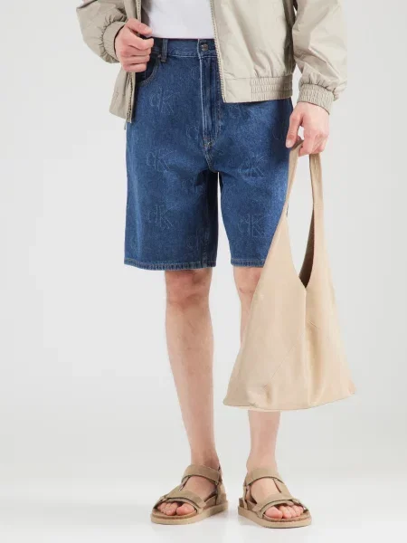 Calvin Klein Jeans Traperice traper plavi