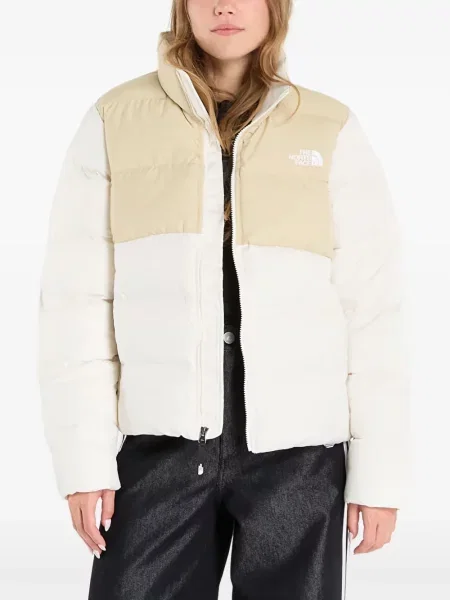 Geacă cu puf The North Face alb