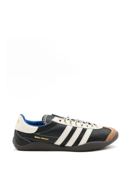 Geacă Adidas cu broderie cu model piele de șarpe maro