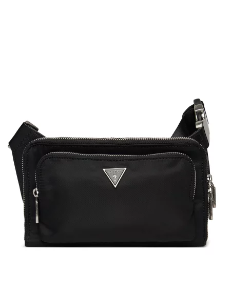 Τσάντα μέσης Guess μαύρο