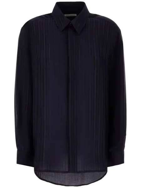 Koszula Saint Laurent niebieska