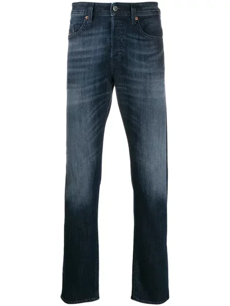 Straight fit džíny Diesel modré