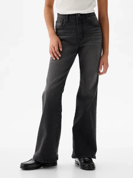 Pantaloni copii Gap negru