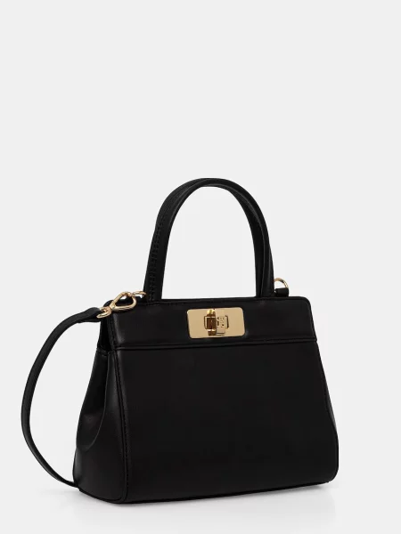 Tommy Hilfiger Geantă Th Modern Mini Satchel negru