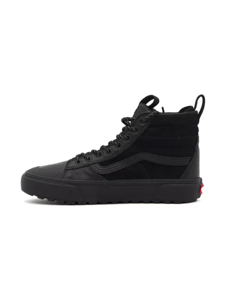 Sneakersy Vans skórzane czarne