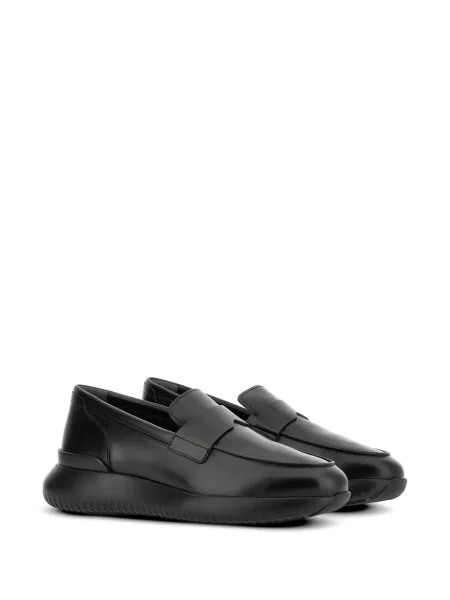 Pantofi loafer Hogan cu platformă negru
