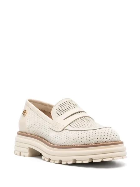 Pantofi loafer Baldinini din piele de căprioară